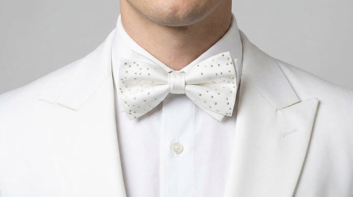 PRE-ORDER NOW - Luxe Bow Tie - Crystal Edition