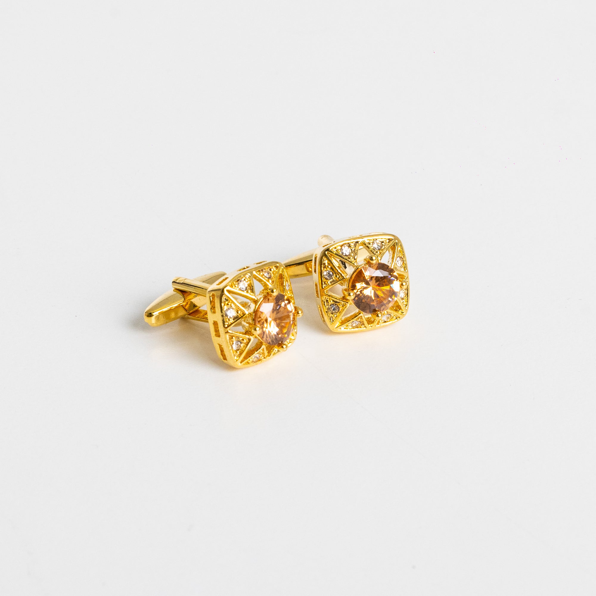 Gold Celestial Sparkle Cufflinks