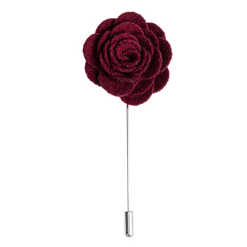 Red Rose Lapel Pin